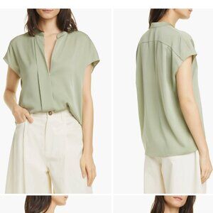 NWOT Silk Vince Dolman Sleeve Stretch Silk Top, size S